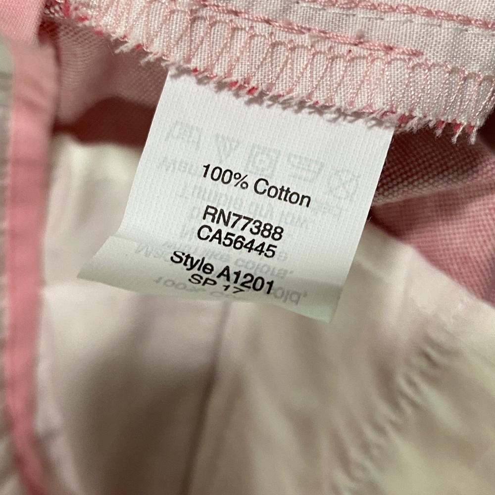 J. Crew NWT Pink Capris Skimmer Pant City Fit Size 8 - Picture 10 of 12